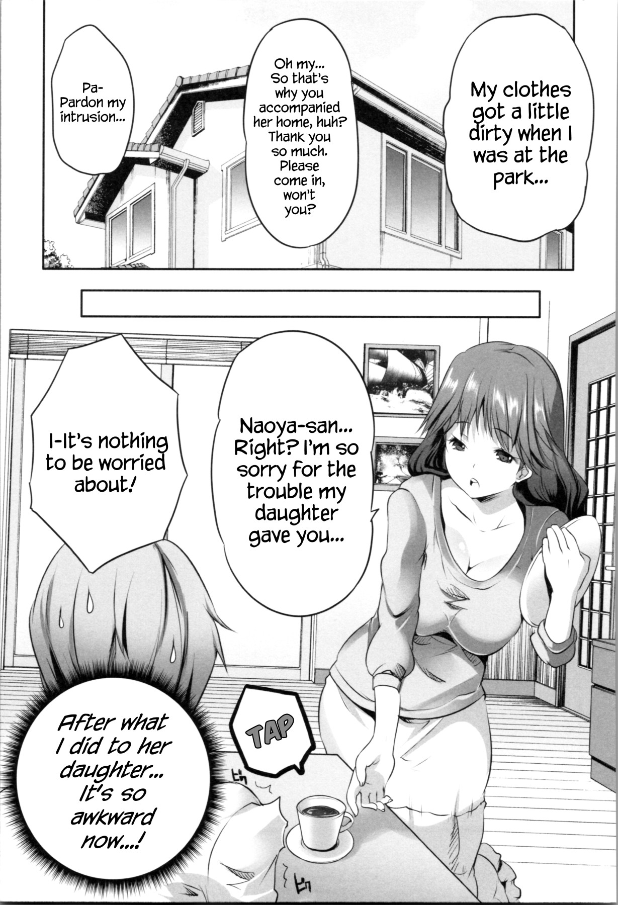 Hentai Manga Comic-Even Though I Didn't Do Anything I Got Reverse Raped By This Mom!-Read-53